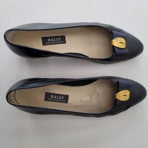 BALLY Women's MUSETA Dark Blue Flats (10M)